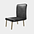 Luxury Leather Armchair - Elegant and Comfortable 3D model small image 1