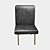Luxury Leather Armchair - Elegant and Comfortable 3D model small image 2