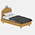 ComfyDream Twin Bed 3D model small image 2