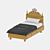 ComfyDream Twin Bed 3D model small image 3