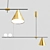 Graceful Crane Pendant Light 3D model small image 1