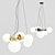 81505x Globo Lightstar Pendant Light 3D model small image 1