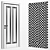 PG ELEGANCE 7 Door: Timeless Elegance in Stunning Detail 3D model small image 4