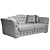 Modern Minimalist Sofa 3D model small image 7
