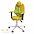 OM Kulik System TRIO Ergonomic Chair: Perfect Posture Solution 3D model small image 1