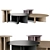 Elegant Pierre Coffee Tables 3D model small image 1