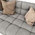 Velvet Delano Sofa: Luxurious Comfort 3D model small image 1