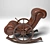 Elegant Millimeters Armchair 3D model small image 2