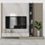 Modern TV Wall Set: Stylish 65" Entertainment Hub 3D model small image 1