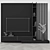 Modern TV Wall Set: Stylish 65" Entertainment Hub 3D model small image 4