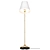 Elegant Floor Lamps: Myrhult & Kryssmast by Ikea 3D model small image 2