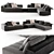 Ultimate Softness Minotti Freeman Sofa 3D model small image 1