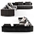 Ultimate Softness Minotti Freeman Sofa 3D model small image 2