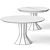 Elegant Opera Dining Tables 3D model small image 2