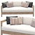 ARCA Outdoor Sofa: Stylish and Durable 3D model small image 3