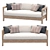 ARCA Outdoor Sofa: Stylish and Durable 3D model small image 4