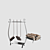 Fireside Essentials: Fireplace Tools 3D model small image 3