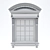 Classic Facade Window: Timeless Elegance 3D model small image 10