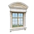 Classic Facade Window: Timeless Elegance 3D model small image 12