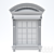 Classic Facade Window: Timeless Elegance 3D model small image 21