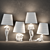 Modern Hommer Table Lamp 3D model small image 7