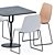 Elegant Piper Table & Maarten Chair 3D model small image 3