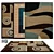 Luxury Texture Rug: 2900mm x 2200mm 3D model small image 1