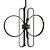 Elegant Lupe Pendant Lighting 3D model small image 1