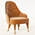 Elegant Emma Chair: Stylish Design & Unparalleled Comfort 3D model small image 4