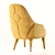 Elegant Emma Chair: Stylish Design & Unparalleled Comfort 3D model small image 6