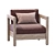 ARCA Outdoor Armchair - Modern and Stylish Design 3D model small image 1