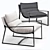 Avon Sling Chair: Outdoor Comfort 3D model small image 1