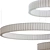 Modern Newport Light Fixture 3D model small image 4