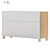 Modern IKEA BESTA BESTO 3 Wall Unit 3D model small image 2