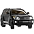 Luxury Land Cruiser 200: Powerful and Versatile SUV 3D model small image 7