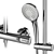 Ideal Standard Shower Set 126: Luxurious Bathroom Upgrade 3D model small image 5