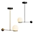 Elegant Balance Table Lamp 3D model small image 1