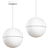 Modern Hanea Pendant LED Nightshade 3D model small image 4