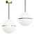 Modern Hanea Pendant LED Nightshade 3D model small image 5