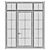 Modern Interior Door Design 3D model small image 4