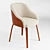 Stylish Mid-Century Bacci Chair 3D model small image 5
