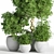 26-Piece Indoor Plant Set: Beautiful Rendrings 3D model small image 2
