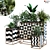 Elegant Indoor Plant Box Set 3D model small image 7