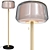 Evedal Floor Lamp: Elegant Marble Design 3D model small image 1