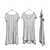 Fashionable Dress Hanger Set 3D model small image 3