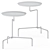 Sleek Phobos Coffee Tables 3D model small image 3