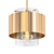 Elegant Glass Cylinder Pendant 3D model small image 1