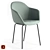  Elegant Dining Armchair: Halva 3D model small image 1