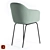  Elegant Dining Armchair: Halva 3D model small image 3