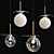 Elegant Umbra Pendant Light 3D model small image 1